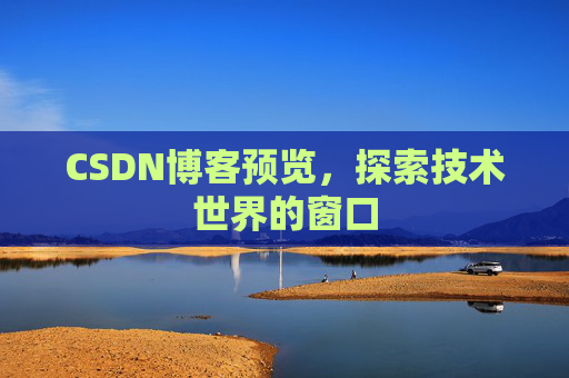 CSDN博客预览,探索技术世界的窗口